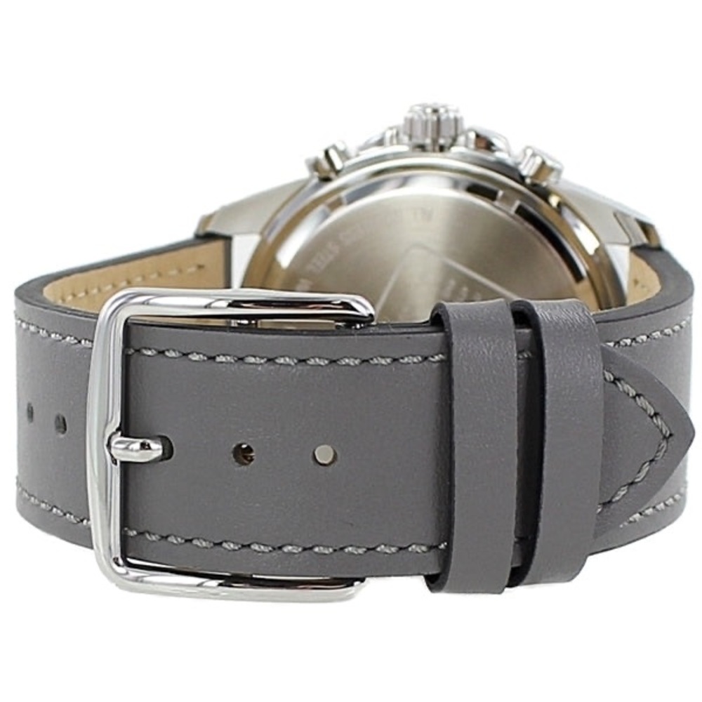 🖤🖤 Coach Kent Grey Dial Grey Leather Strap Watch For Men - 14602561 - Picture 10 of 16